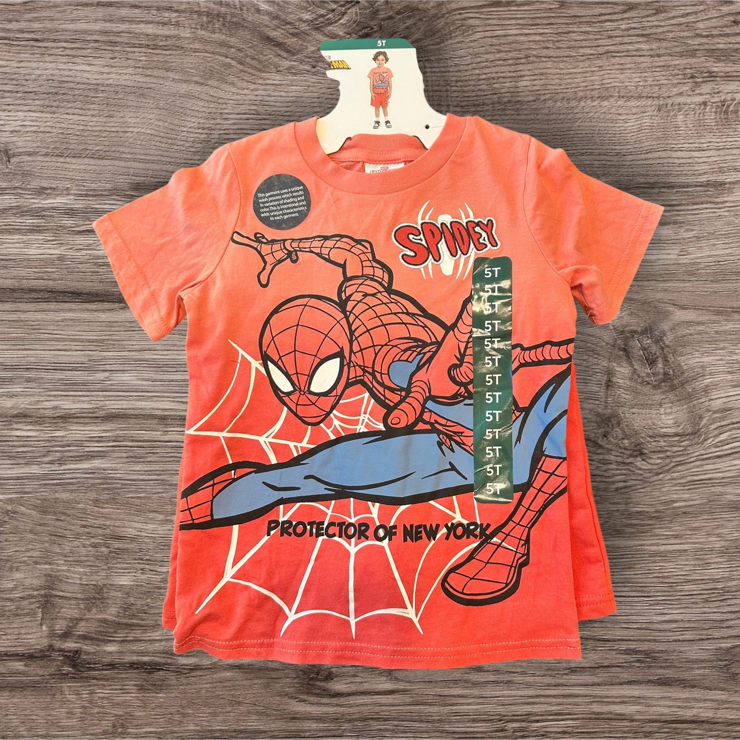 #169 2 Outfits Boy's 5T Spider-Man- NWT *REDUCED PRICE