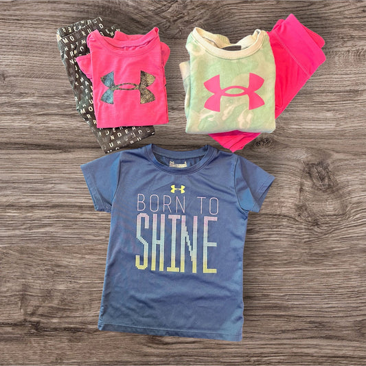 #169 Girl's 4T Under Armour Bundle
