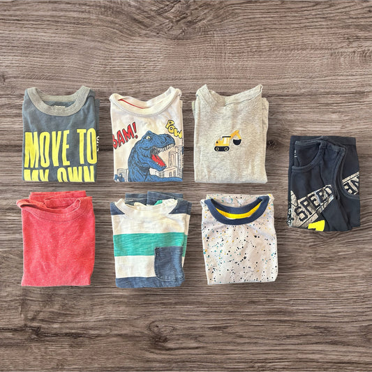 #169 Boy's 4T Shirt Bundle (7 Shirts)