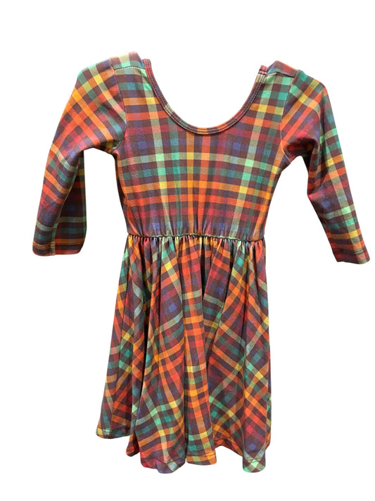 Seller #105 - 3T Girls Alice and Ames Fall Plaid Dress VGUC