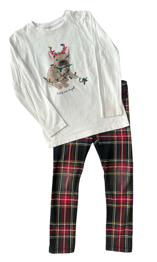 Seller #140 Girls Crewcuts Christmas outfit size 4/5