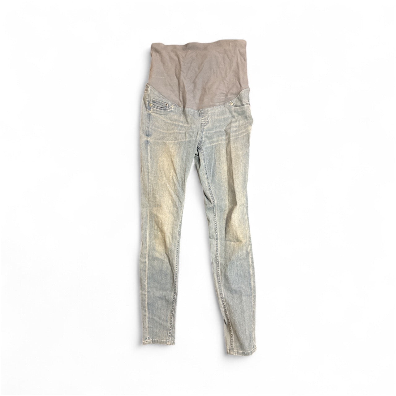 #28 REDUCED H&M Light Wash Denim Maternity Jeans Size M