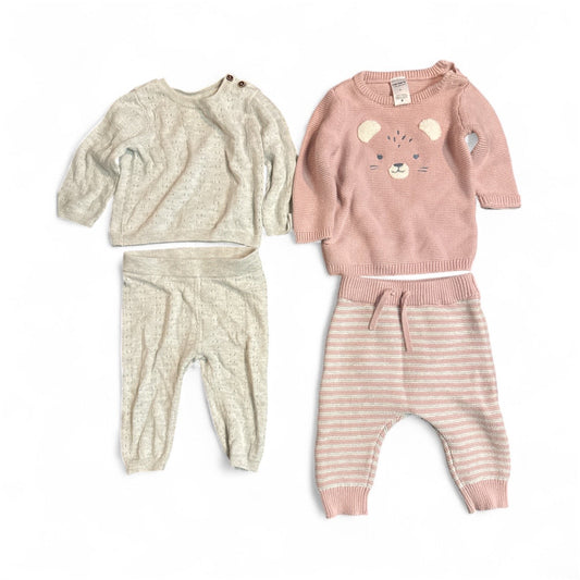#28 REDUCED Janie & Jack / Carters Sweater Set Bundle Size 3-6M