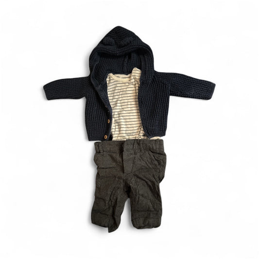 #28 REDUCED Janie & Jack / Carters Three Piece Outfit Bundle Size 0-3M