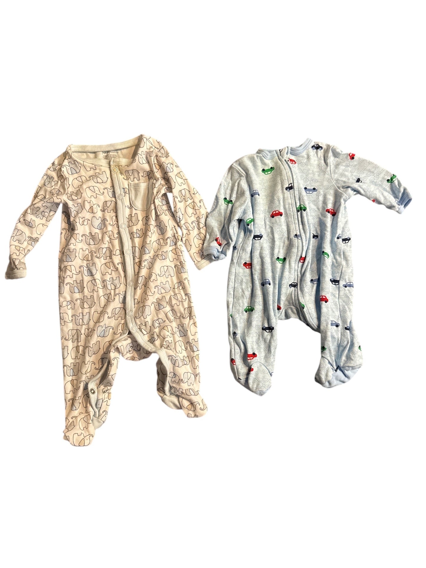 #28 REDUCED Boys Little Me / First Impressions Footed Sleeper Bundle Size 0-3M