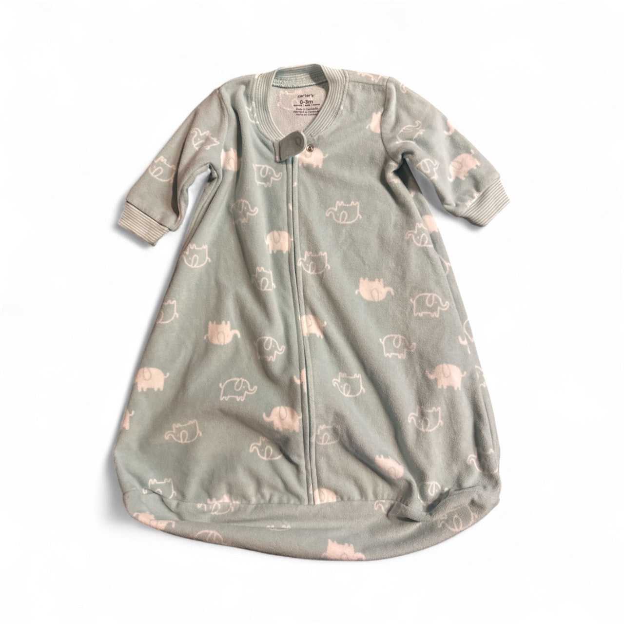 #28 REDUCED Carters Warm Fleece Infant Sleepsack Size 0-3M
