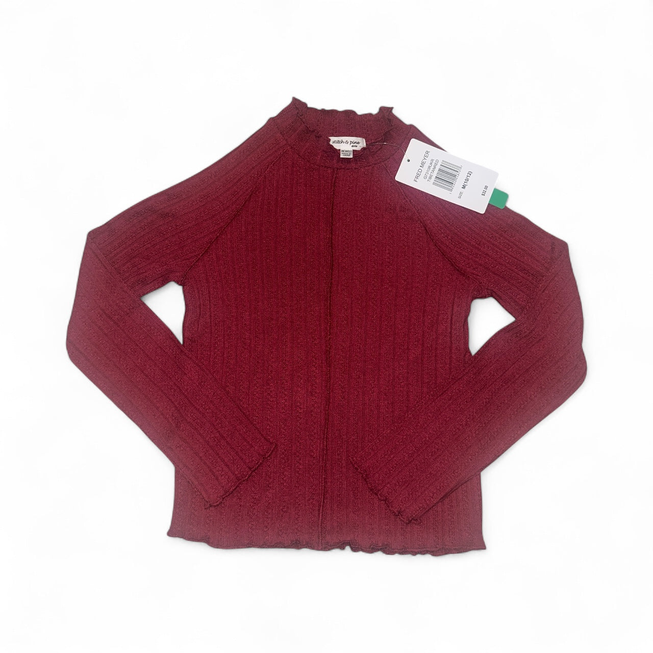 #77 NWT 2 Stitch & Pine Blouses, Girls 10/12