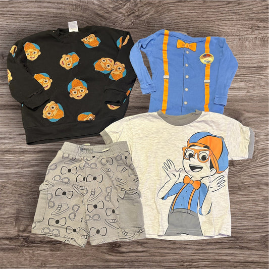 #169 Boy’s 4T Blippi Bundle (5 Items) *REDUCED