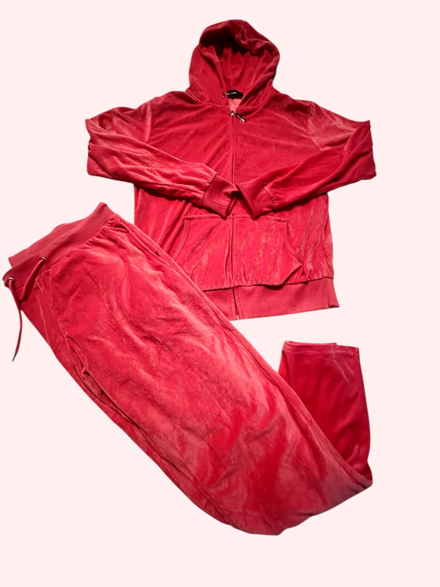 #77 Like New Hot Pink Sweats Outfit, Women’s Large