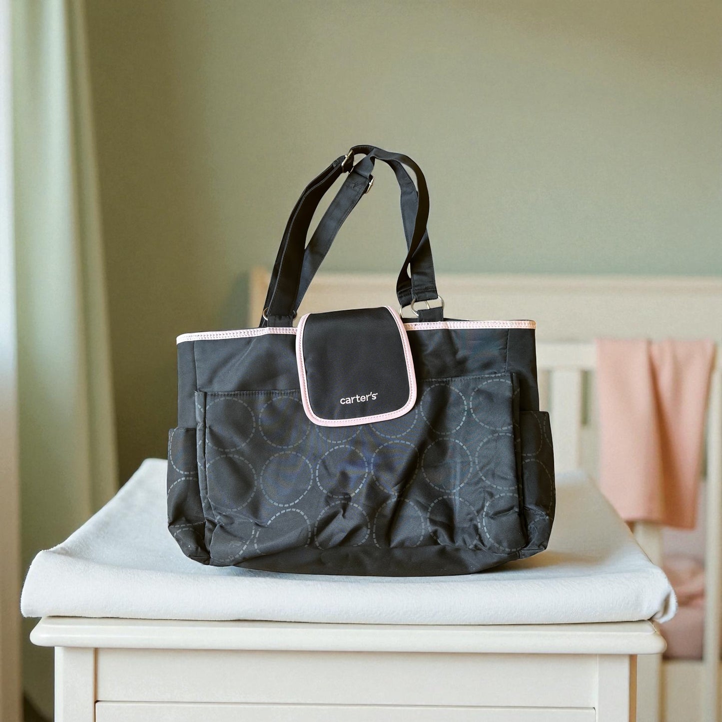 #77 VGUC Carter’s Brand Large Diaper Bag