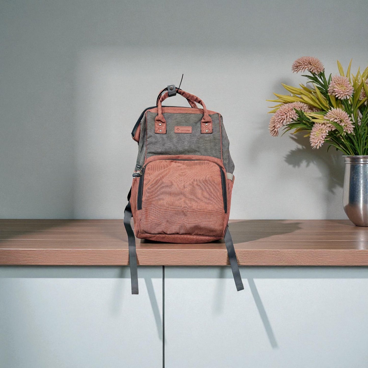 #77 EUC Multi-Pocket Backpack Diaper Bag