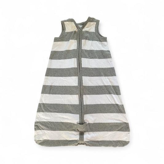 #28 REDUCED Burts Bees Striped Print Wearable Baby Blanket TOG 0.5 Size 6-12M