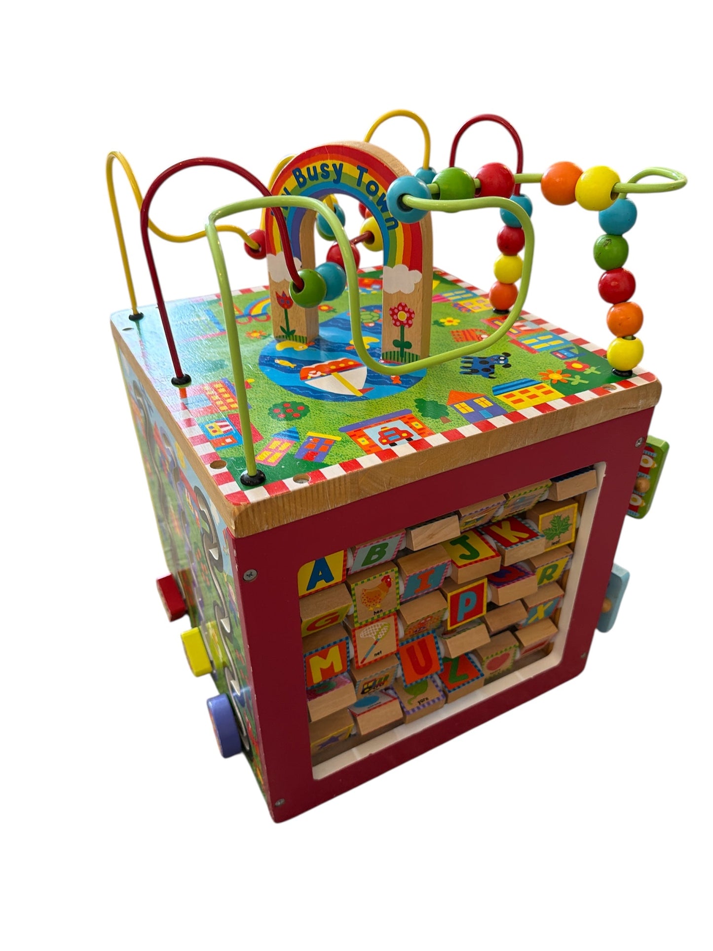 55 -  Wooden Play Cube
