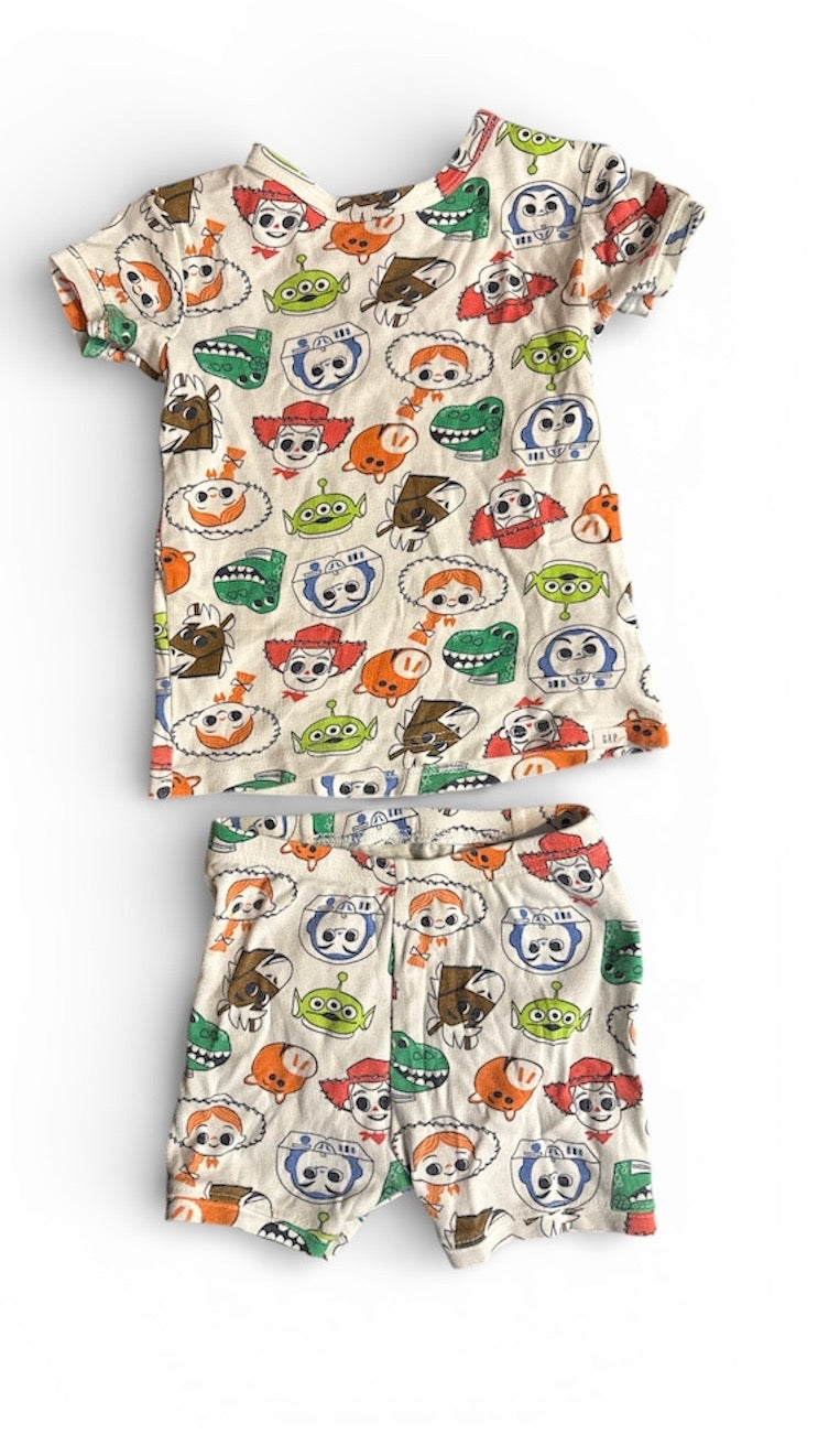 #190 Gap Toy Story Pajamas Size 4