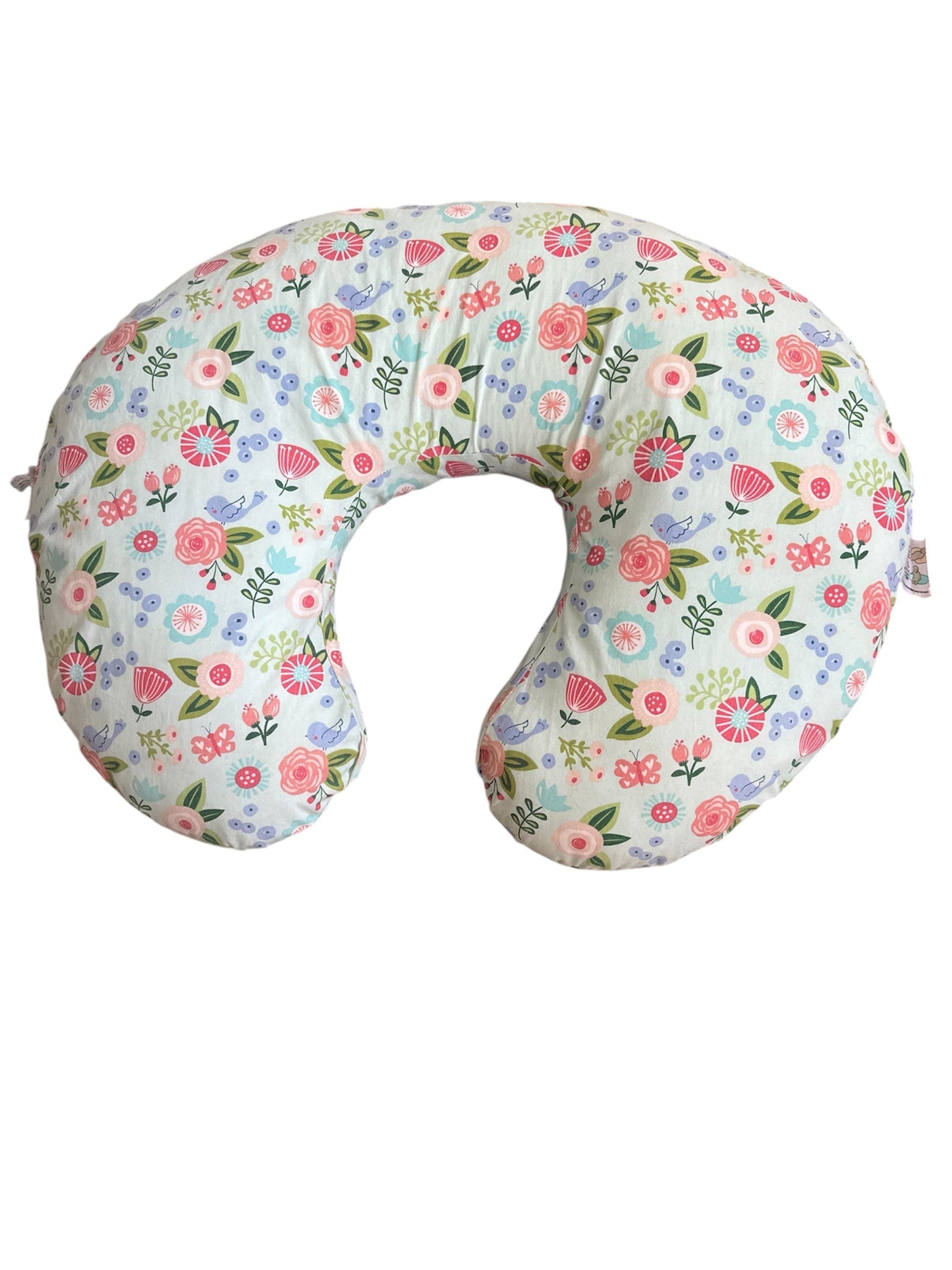 55 - Boppy pillow w/ cover