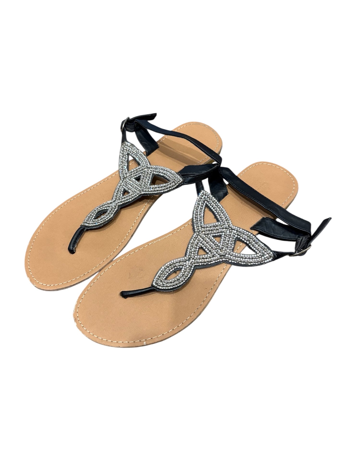 55 - Sz 8 dressy sandals