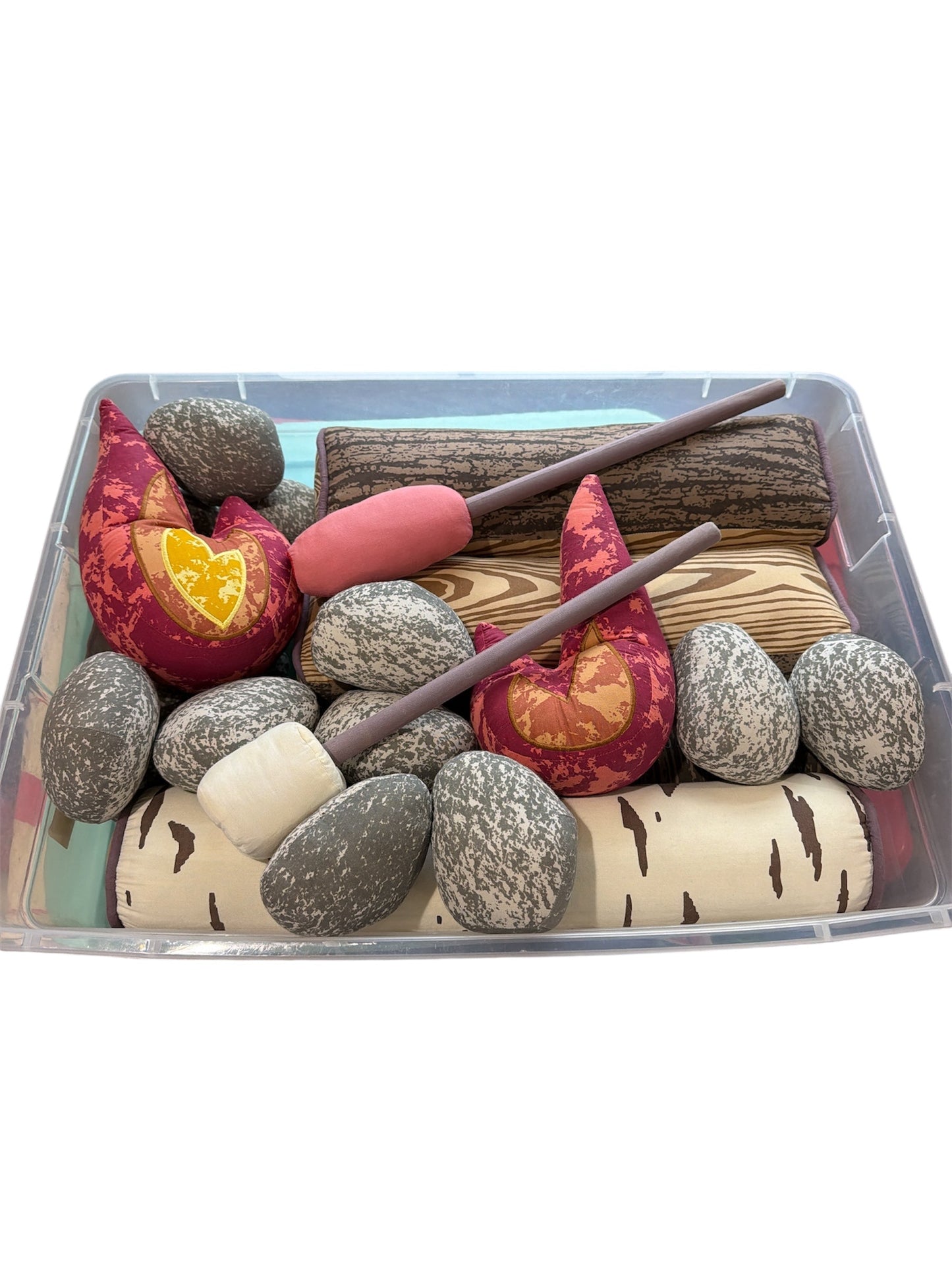 55 - Crate & Kids Campfire plush set