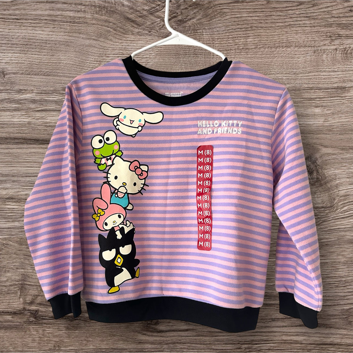 #171 Girl’s Size 8 Hello Kitty Crewneck- NWT