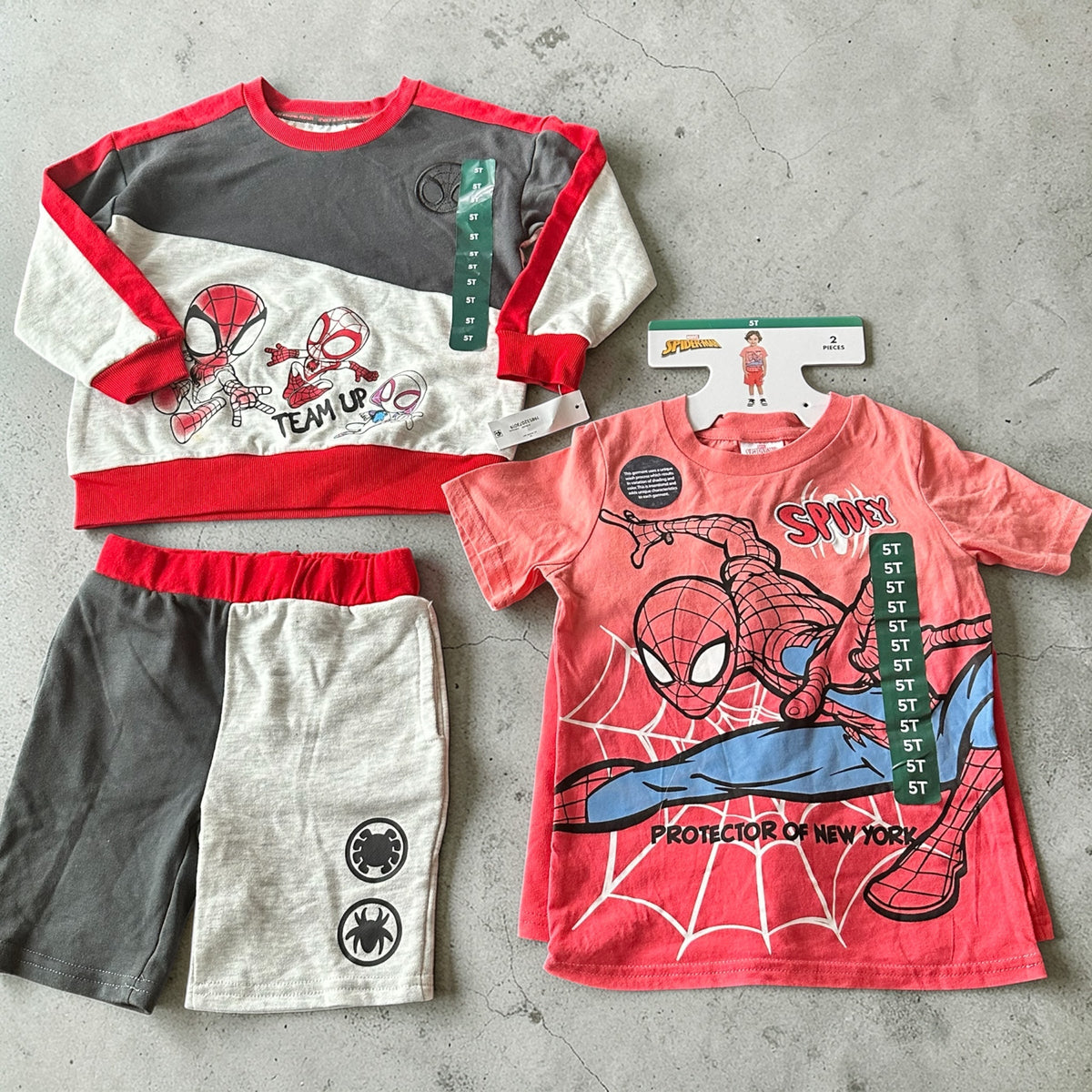 #171 Boy's 5T Spiderman Bundle- NWT