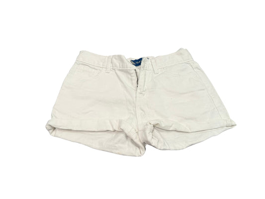 114 girls old navy white jean shorts size 12