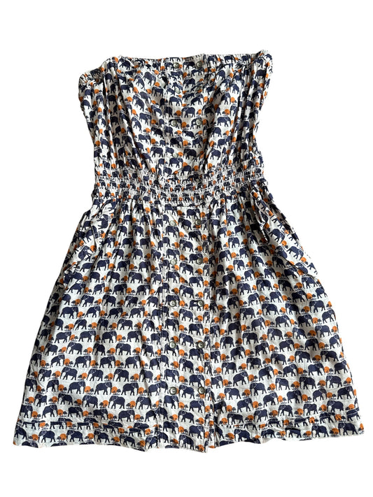 114 BCBG strapless Elephant dress
