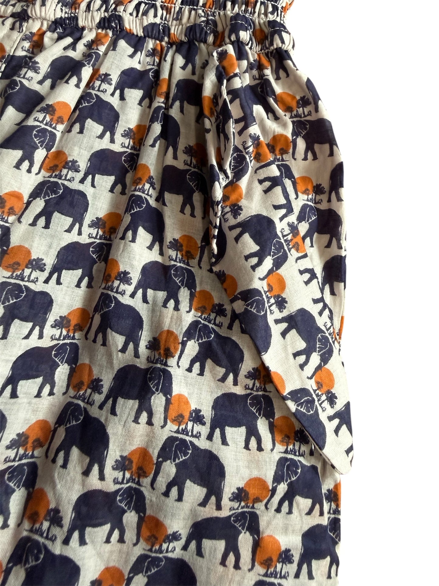 114 BCBG strapless Elephant dress