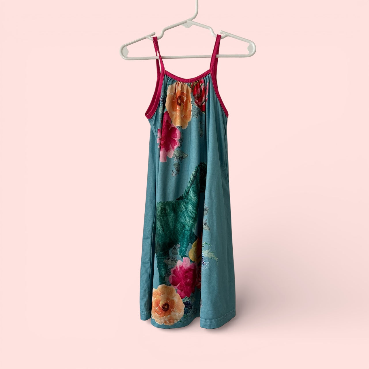 #169 Girl’s 4/5 Dino Dresses (2)