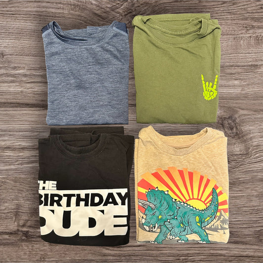 #171 Boy's Size 8 Shirt Bundle (4 Shirts)