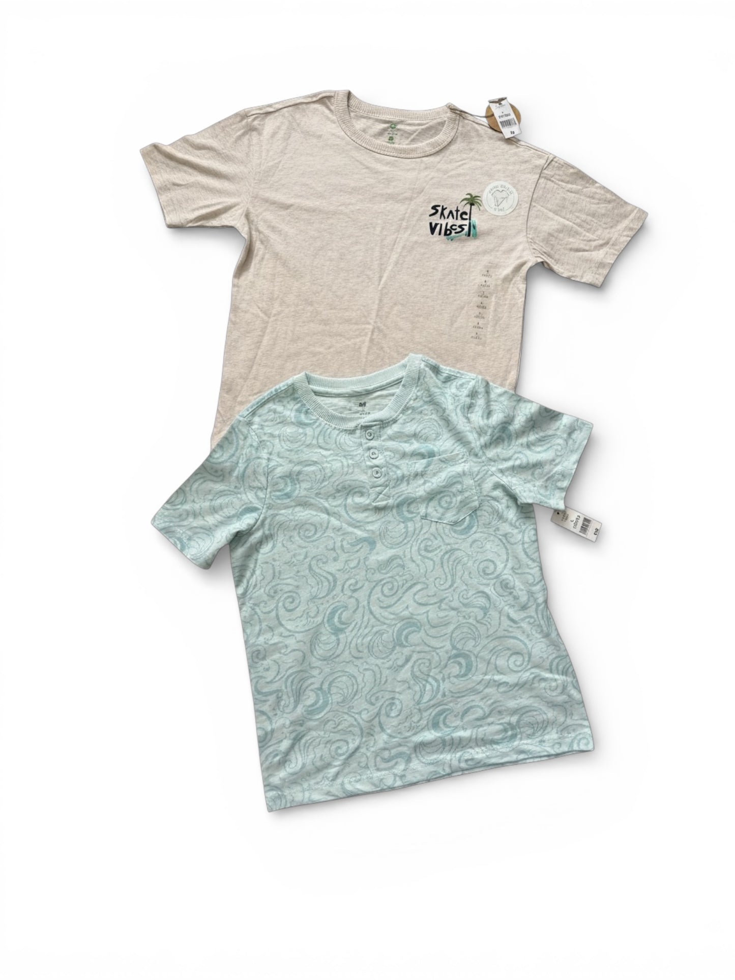 #155 NWT 2 Boys T-Shirts, Size Large (10/12)