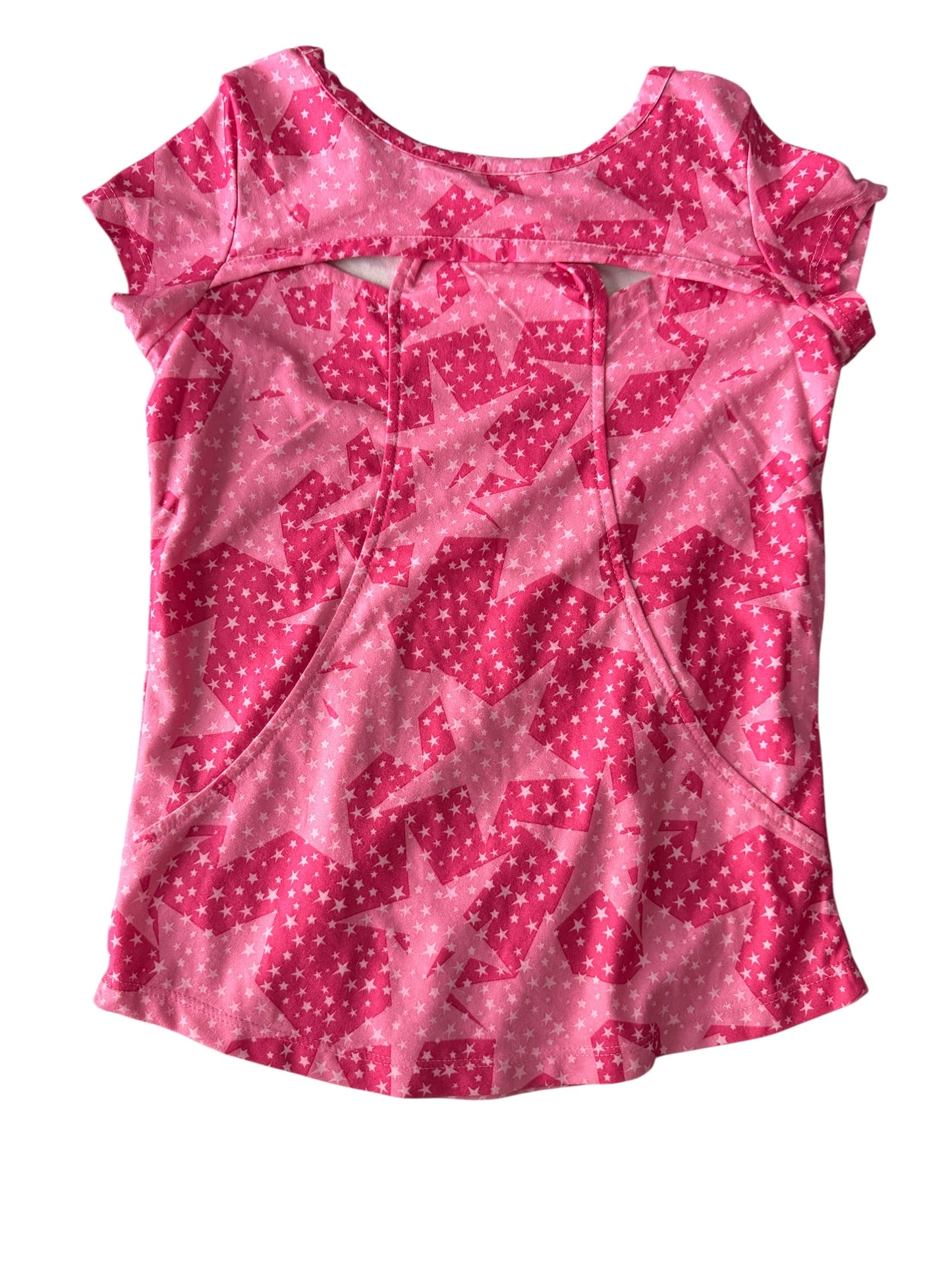 #155 NWT Girl's Active Tee W/ Hair Tie, Size 5/6 (1 of 2)