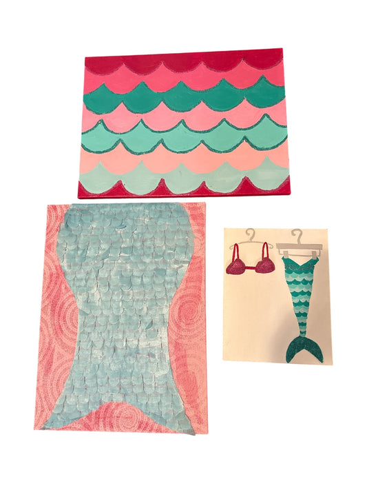 114 Mermaid decorations - REDUCED