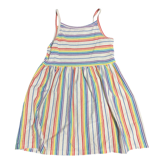 77 - Cat & Jack Rainbow Stripe Dress sz 5