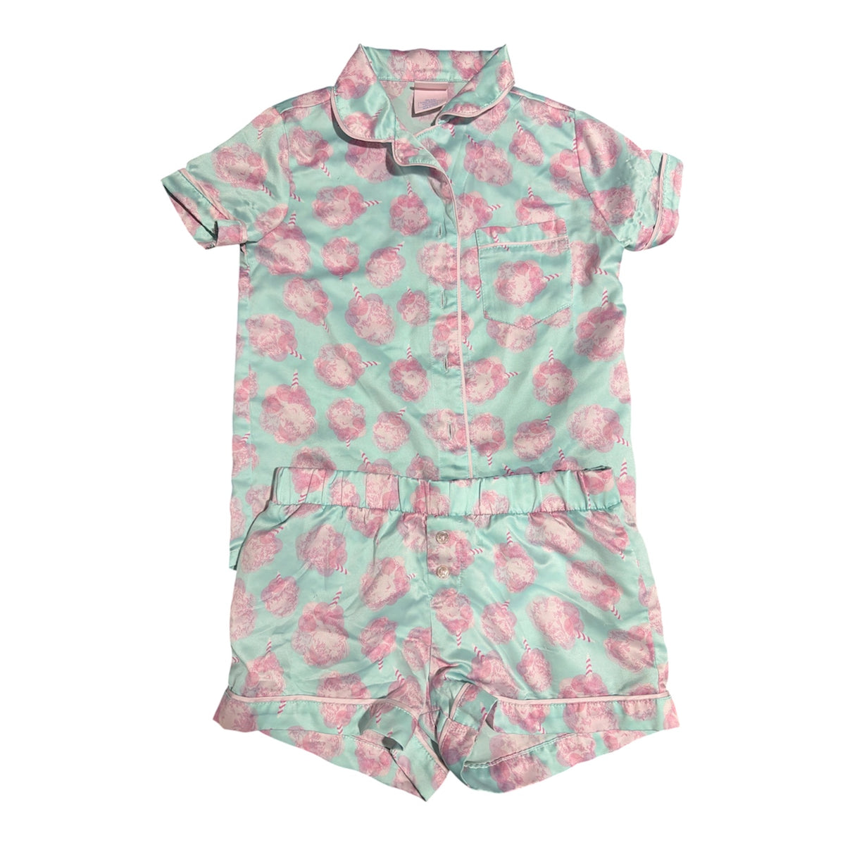 77 - SILK Cotten Candy Pjs sz 6 --these are Lucious