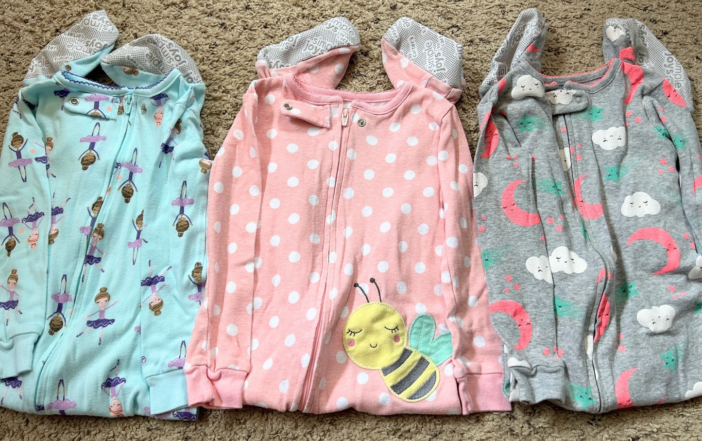 Seller 120, VGUC, Girls 2T Sleepers