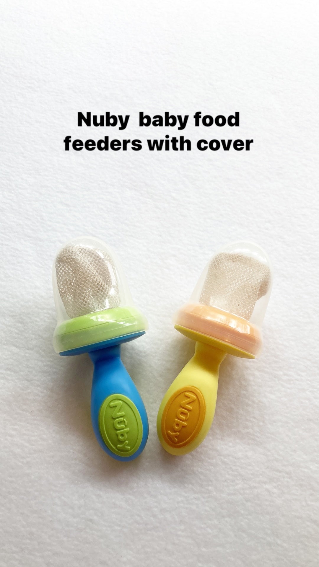 #1-Cloth Baby Food Feeders-Nuby Brand