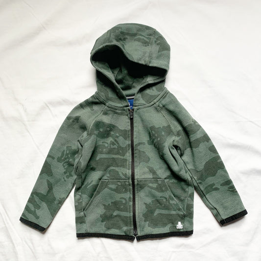 #56 BabyGap jacket boys 18-24m green camo EUC