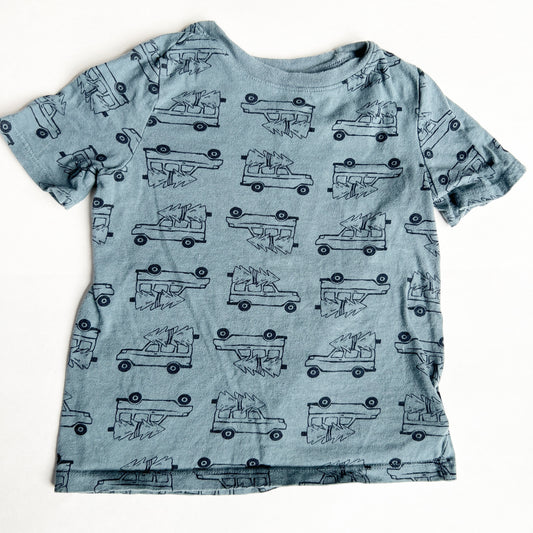 #66 5T Old Navy holiday truck t-shirt, GUC