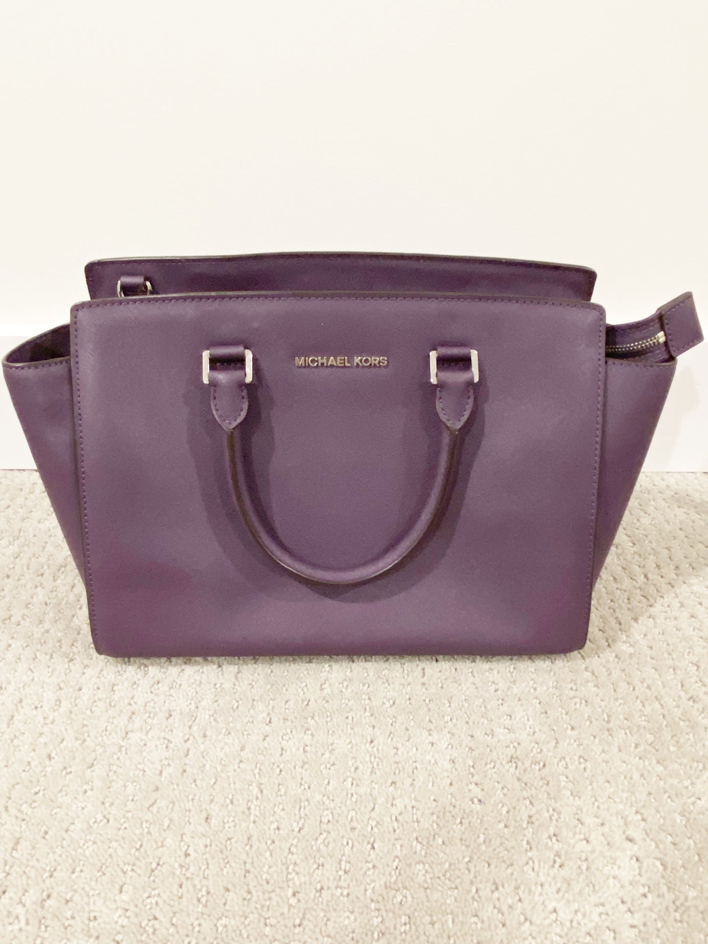 Michael Kors Deep Purple Handbag