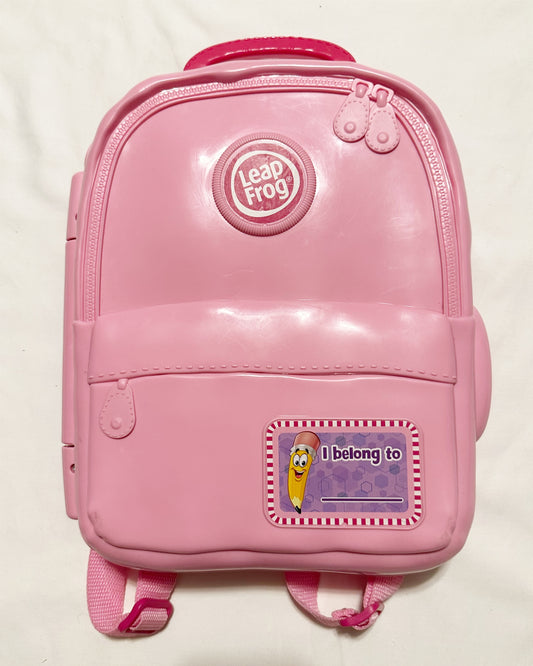 Leapfrog ABC pencil backpack pink
