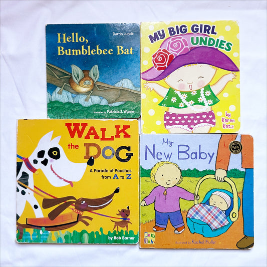 Baby toddler books 4 books