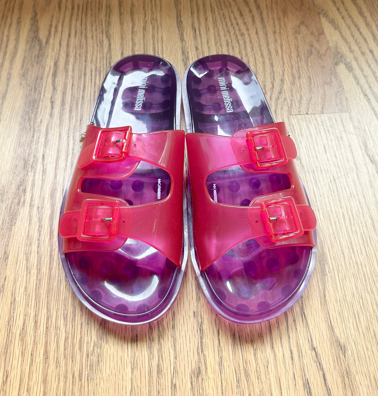 #83B- Big Girls / Women’s Mini Melissa Shoes- Size 4 kids / 6 women’s