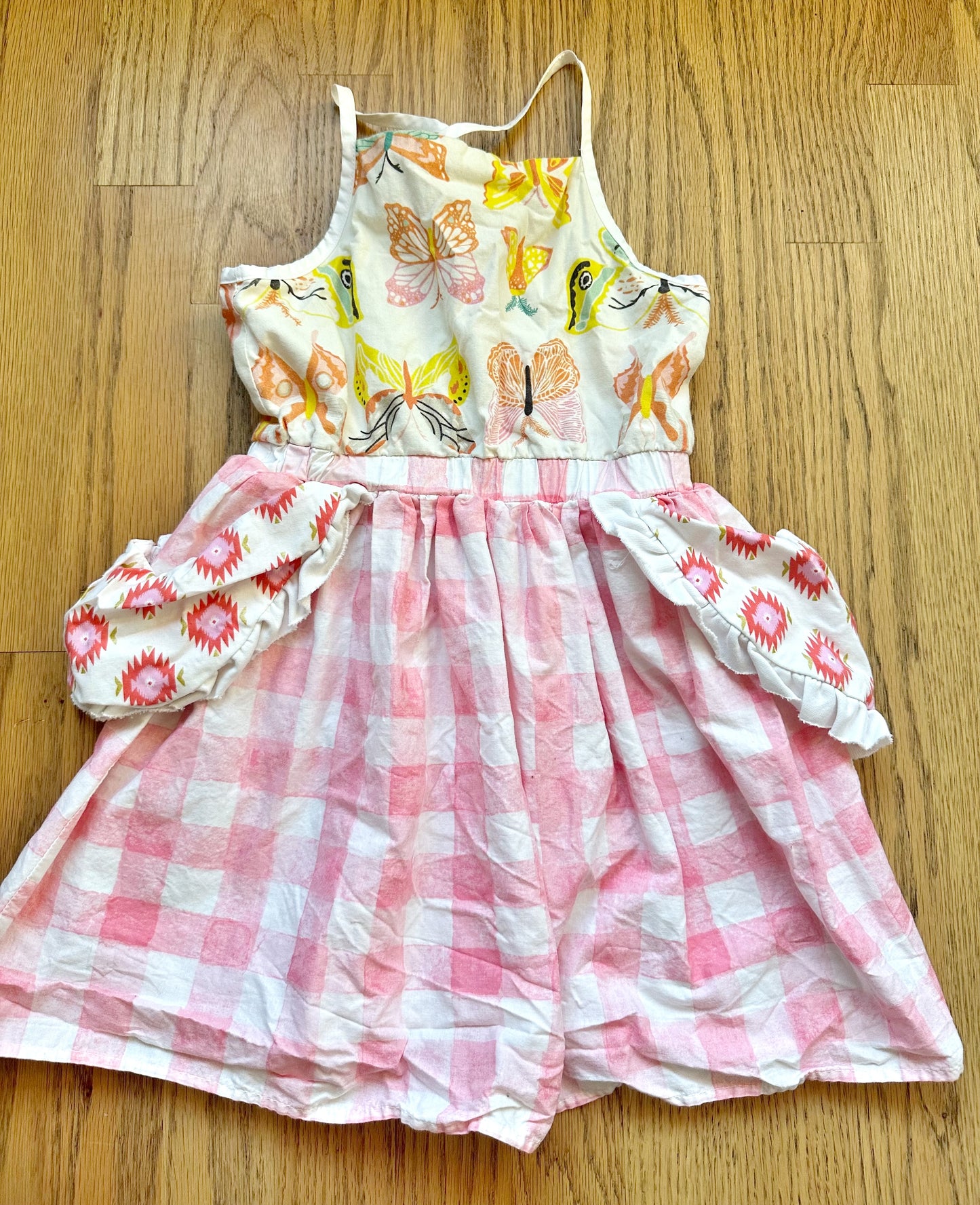 Girls Mable + Honey Butterfly Dress- 5T