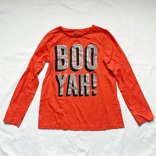 #56 Oshkosh Boo Yah orange top Girls 10