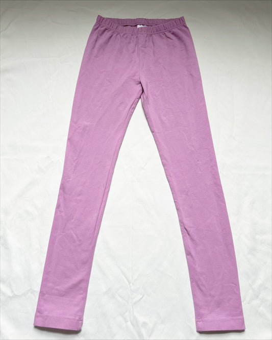 #56 Hanna pink purple legging pants girls 10 NWOT