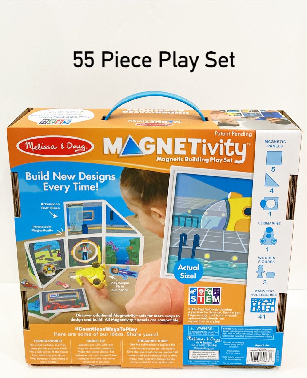 #119-REDUCED!!-Melissa & Doug Magnetivity Magnetic Play Set-Underwater Adventure