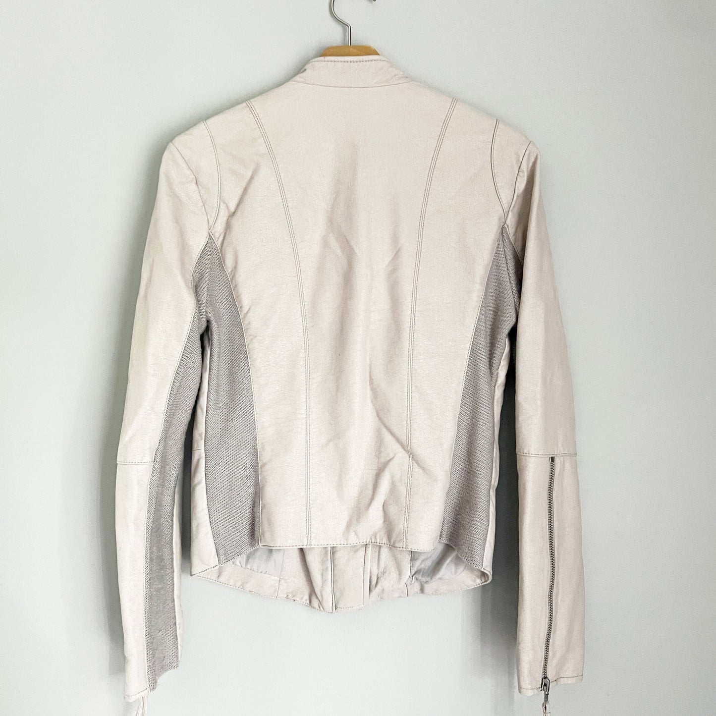 Seller 196 Free People Cool & Clean Vegan leather jacket M