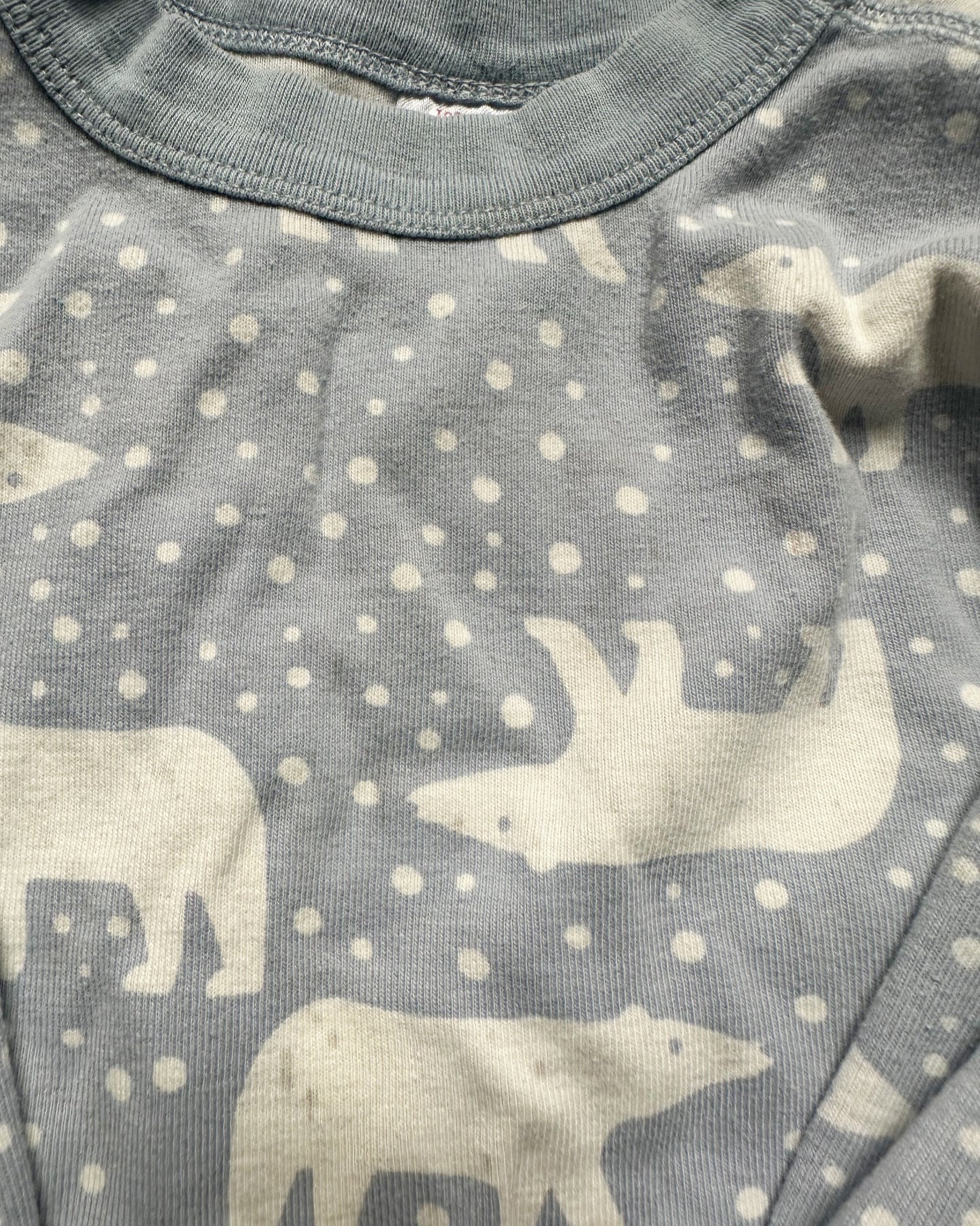 #56 Hanna polar bear PJ girls boys 4