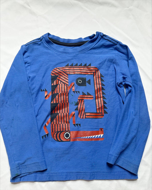 #56 Tea dragon blue shirt boys 4