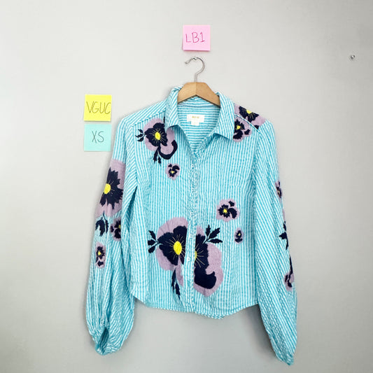 Seller 196 women’s Maeve floral LS top XS