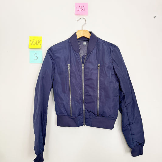 Seller 196 Alo off duty navy bomber jacket S women’s